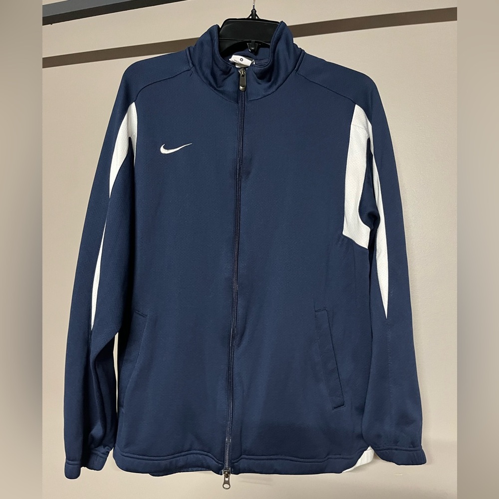 Nike Men's Conquer Navy Athletic Jacket